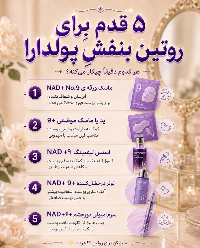 لیفتینگ Numbuzin مدل No.9+